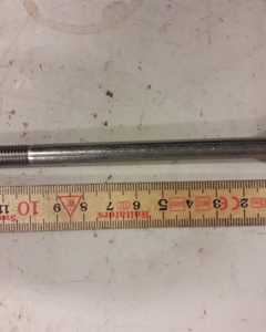 Hexagon head screw M8x120 DIN 931 SST